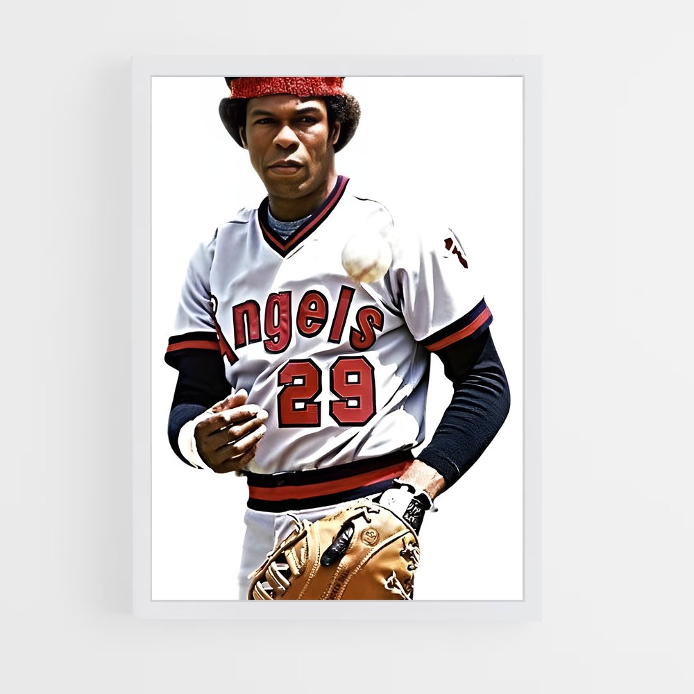 Poster Rod carew – affiche Baseball (vue 3)